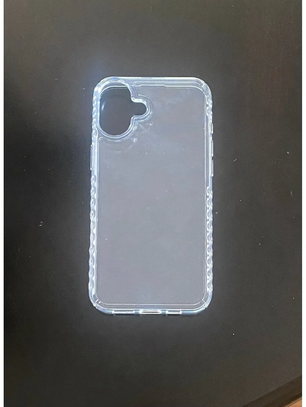 Onn Protective Gel Case for iPhone 16 Plus Clear